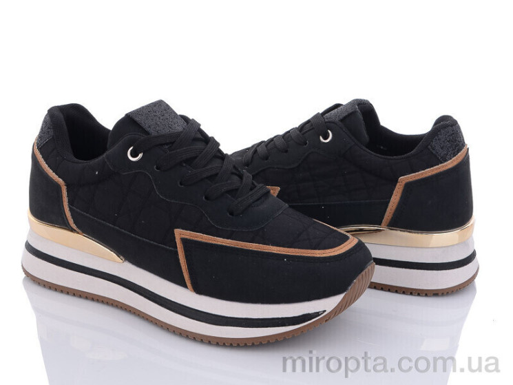 Кросівки 20-1015-3 black р: 36-41, в упаковці: 8 пар, купити тільки гуртом - 865989