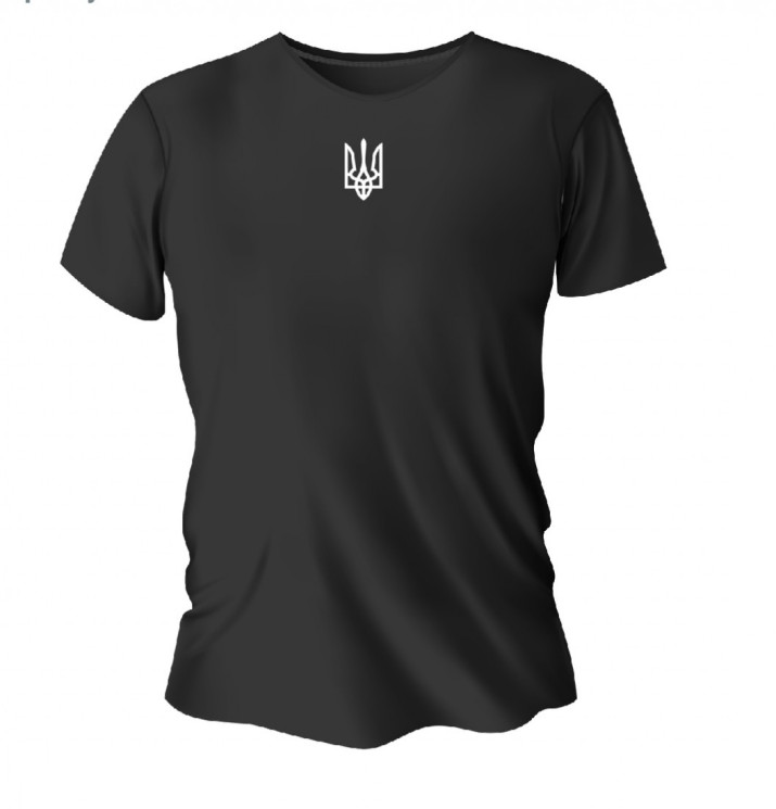 Футболка чоловіча #A070 (р. 48-56), в упаковці 5 шт. чорного кольору №528579 - Riza