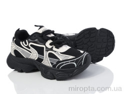 Кросівки 170-27 black р: 36-41, в упаковці: 8 пар, купити тільки гуртом