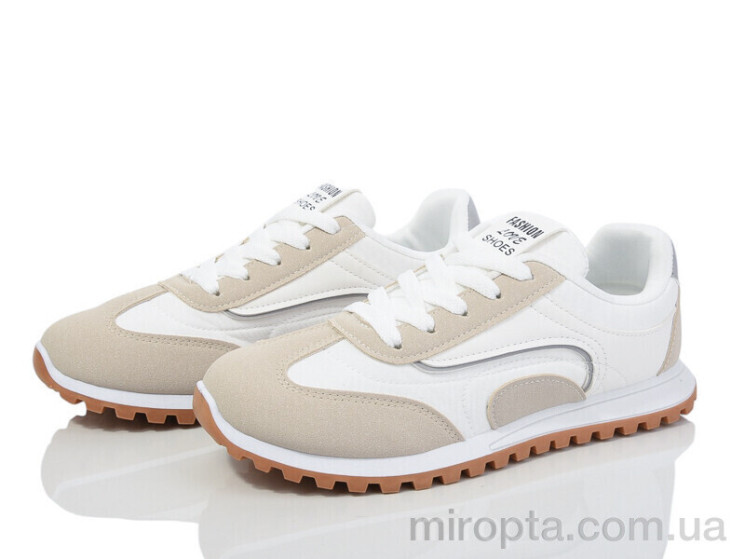 Кросівки 182-50 white р: 36-41, в упаковці: 8 пар, купити тільки гуртом - 974387