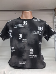 Футболка чоловіча (Розмір: S-2XL) 2 кольора в упаковці 5 штук №763061