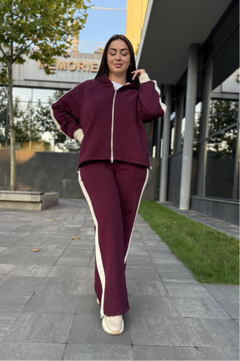 Костюм жіночий, тринитка на флісі, м. 207.4 (р: M, L, XL, XXL) №715397 - Umon GOL1454 м. 207.4