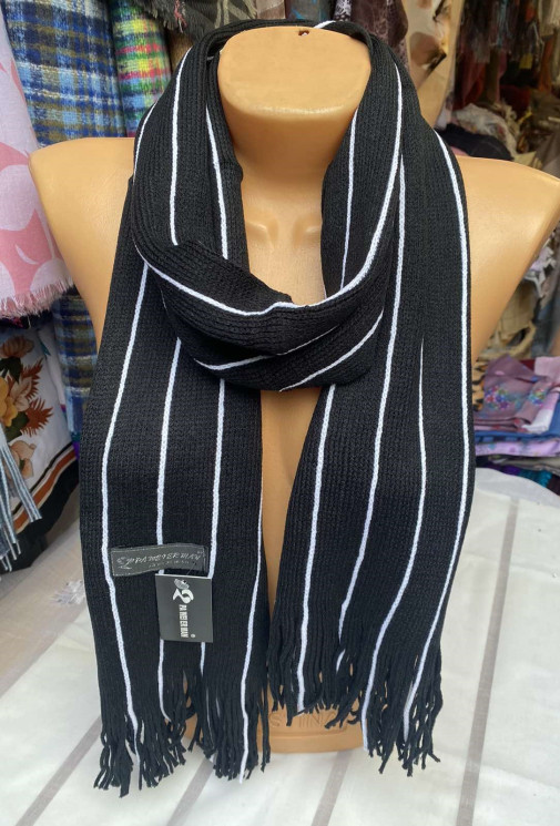 Шарф чоловічий, трикотаж (р: 30*180см) придбати в роздріб №363696 - Kristal BG1224