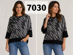 Кофта жіноча "7030" кашемір (р: 50,52,54) в упаковці 3 шт. №387857