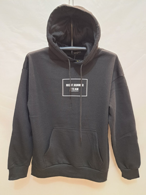  Кофта спортивна чоловіча "2321" трикотаж/фліс (Розмір: M-3XL) 3 кольори в упаковці 5 штук №150868 - 