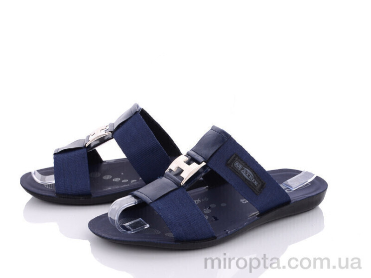 Шльопанці 24-Ш2-9T blue р: 41-45, в упаковці: 24 пар, купити тільки гуртом - 821436