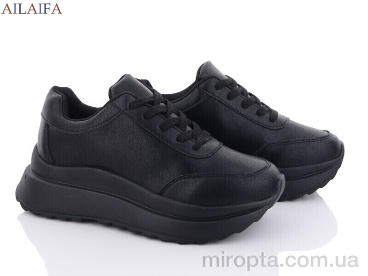 Кросівки F63 all black піна р: 36-41, в упаковці: 6 пар, купити тільки гуртом - 1211114