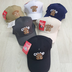 Бейсболка дитяча "Cute boy" (р: 50-52) мікс кольорів, в упаковці 5 шт. №368019