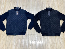 Спортивна кофта чоловіча на флісі, тринитка (р: М,L,XL,2XL) 2 кольори, в упаковці 4 шт. №378539