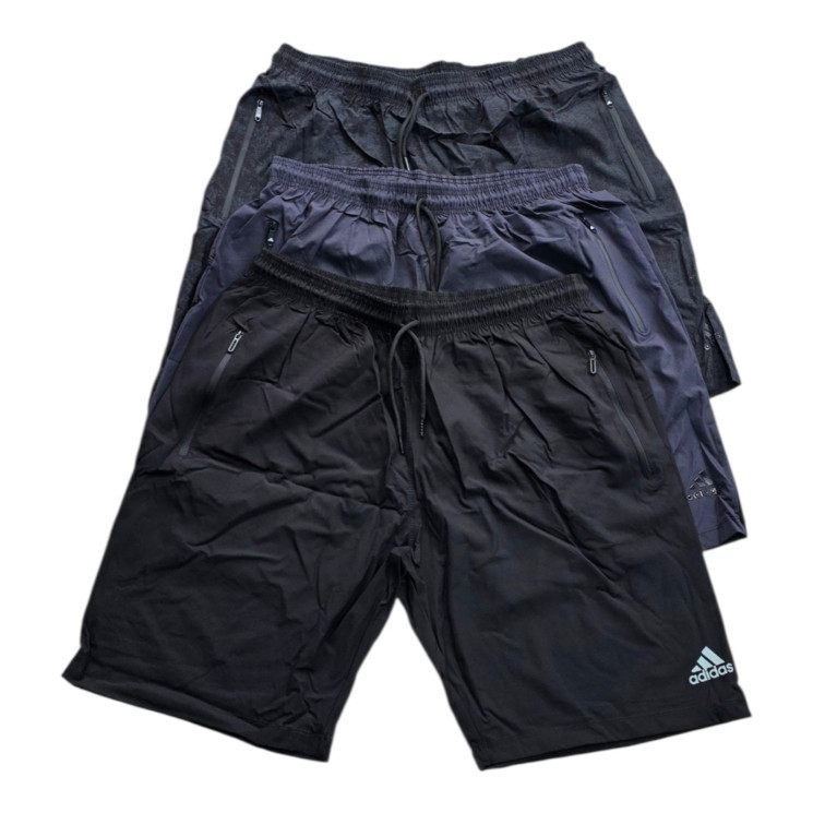 Шорти чоловічі "Adidas" мікрофібра (р: 58-66) 3 кольори, в упаковці 5 шт. №383770 - Flask