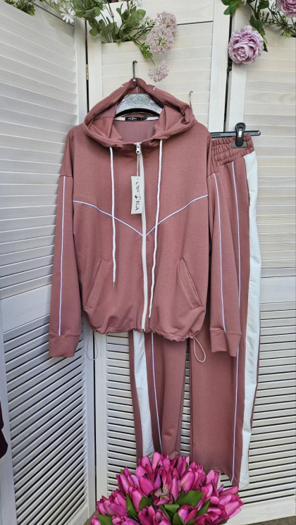 Спортивний костюм жіночий, двунитка, м.3001 (Розмір: 46-52 ), 2 кольори, в упаковці 4 шт. №341468 - 