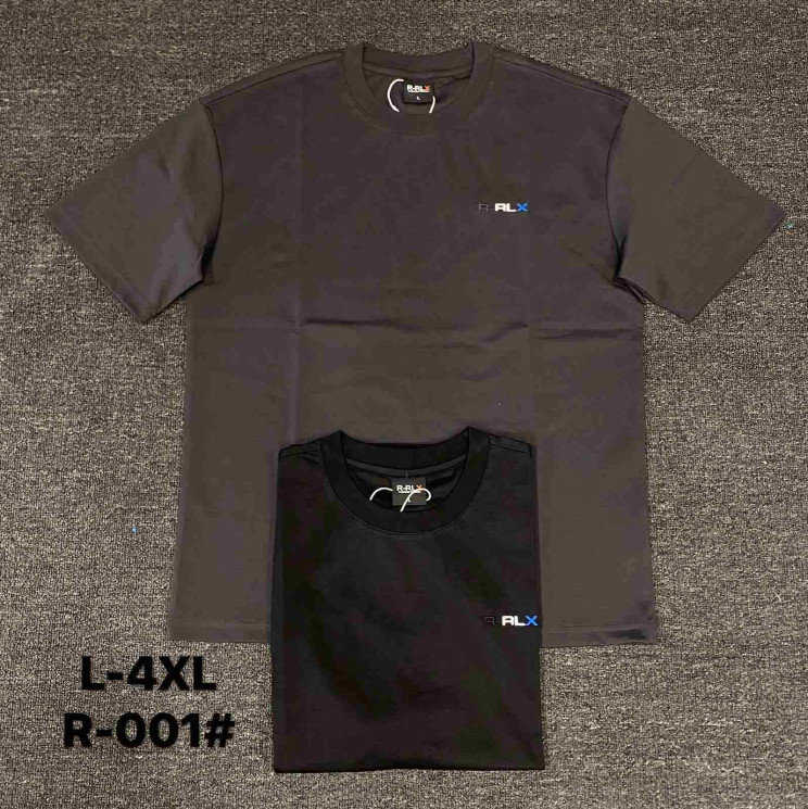 Футболка чоловіча, бавовна, м.R-001 (р. L-4XL ), 2 кольори, в упаковці 5 шт. №339483 - Vanda SE1013