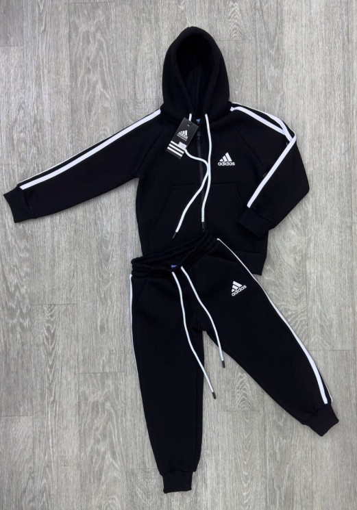 Спортивний костюм дитячий Adidas, двунитка, пеньє, м.1008-1 (Розмір: 4-8 років ), в упаковці 5 шт. №318707 - 