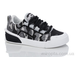 Кеди 143-43 white-grey р: 36-41, в упаковці: 8 пар, купити тільки гуртом
