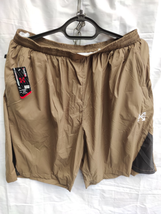 Шорти чоловічі плащівка батал (Розмір: 5XL-10XL) Off White мокко колір в упаковці 5 штук №526849 - Dakota