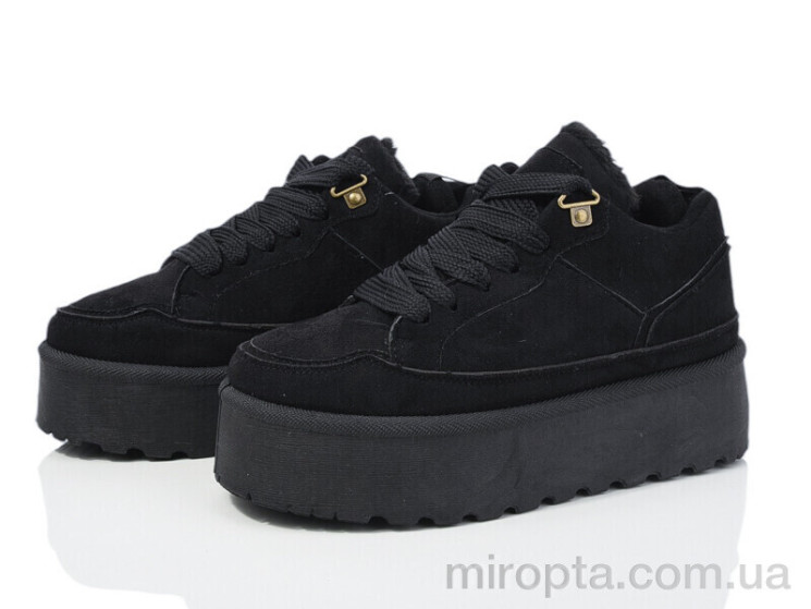 Туфлі 20-1045-1 black р: 36-41, в упаковці: 8 пар, купити тільки гуртом - 994434