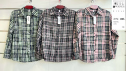Сорочка жіноча "1505" (р: XL,2XL,3XL,4XL,5XL) 3 кольори, в упаковці 5 шт. №378203
