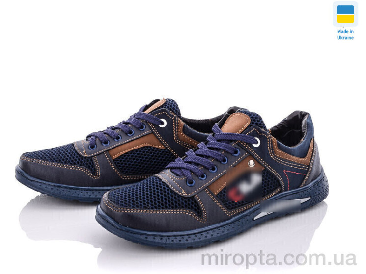 Кросівки Sunshine КР21-3F синьо-св. р: 40-45, в упаковці: 8 пар, купити тільки гуртом - 1076957