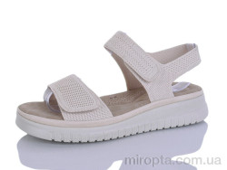 Босоніжки 181 beige р: 37-41, в упаковці: 8 пар, купити тільки гуртом