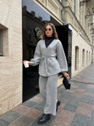 Костюм жіночий "двійка", турецька ангора на флісі м. 5168 (р: 42-44, 46-48, 50-52) №819331
