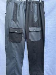 Штани чоловічі плащівка/байка (Розмір: L-4XL) мікс кол. в упаковці 5 штук №153674
