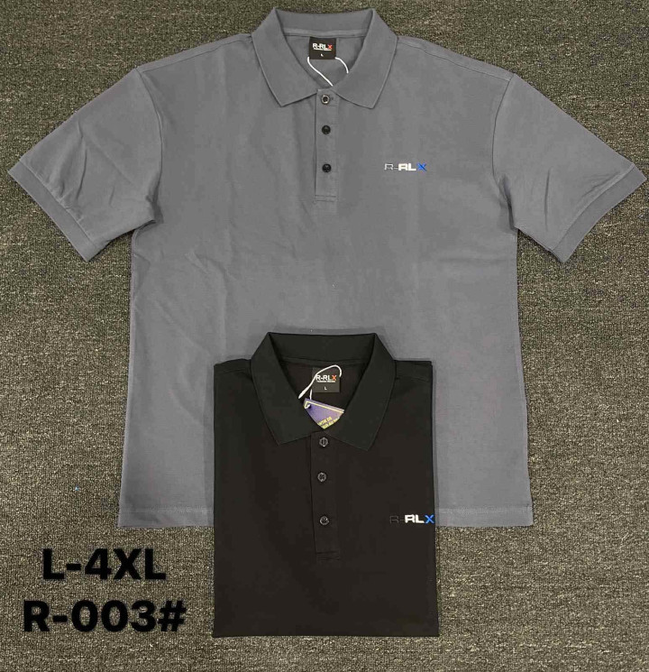 Футболка чоловіча, бавовна, м.R-003 (р. L-4XL ), 2 кольори, в упаковці 5 шт. №339484 - Vanda SE1013