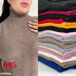 Гольф жіночий "045" (р: 48-52) мікс кольорів, в упаковці 5 шт. №375406
