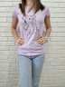 Футболка, р. S,M,L, коттон, 10 кольорів в упаковці 3 штуки №805951 - Dance WE1051
