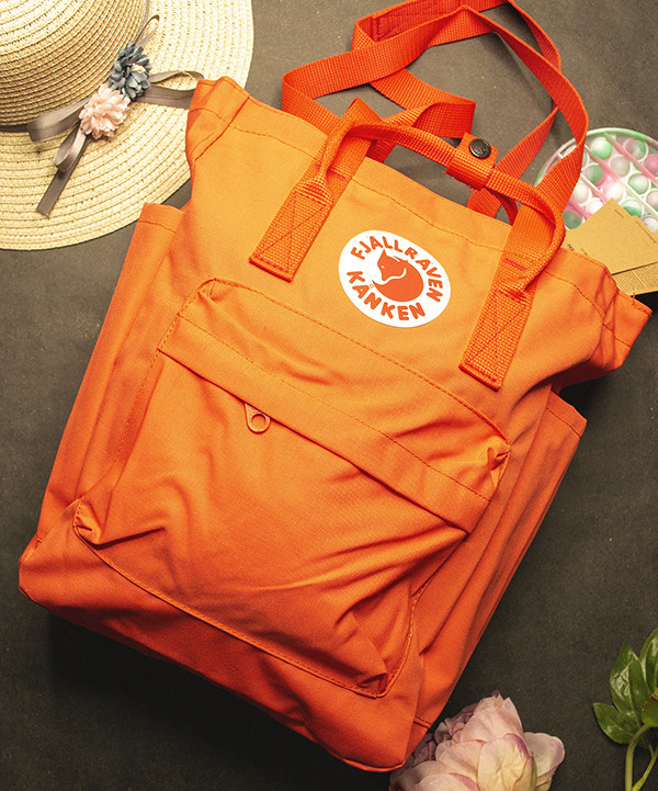 Сумка-Рюкзак FJALLRAVEN KANKEN Канкен Помаранчевий м.23710-14  (Розмір: 36х30х15 см) №756002 - Amsterdam HR277