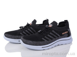 Кросівки 45-103 black р: 40-45, в упаковці: 8 пар, купити тільки гуртом