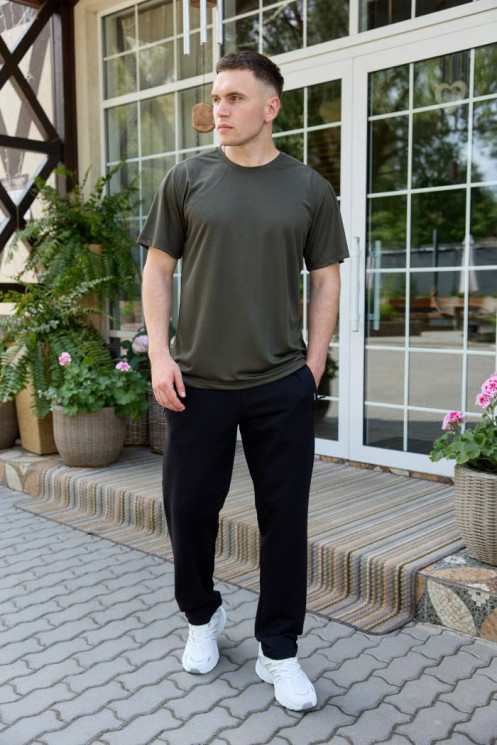 Футболка чоловіча базова, coolmax м. 202 (р: M, L, XL, XXL, 3XL) №826186 - 