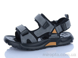 Сандалі ZY026 grey р: 36-41, в упаковці: 8 пар, купити тільки гуртом