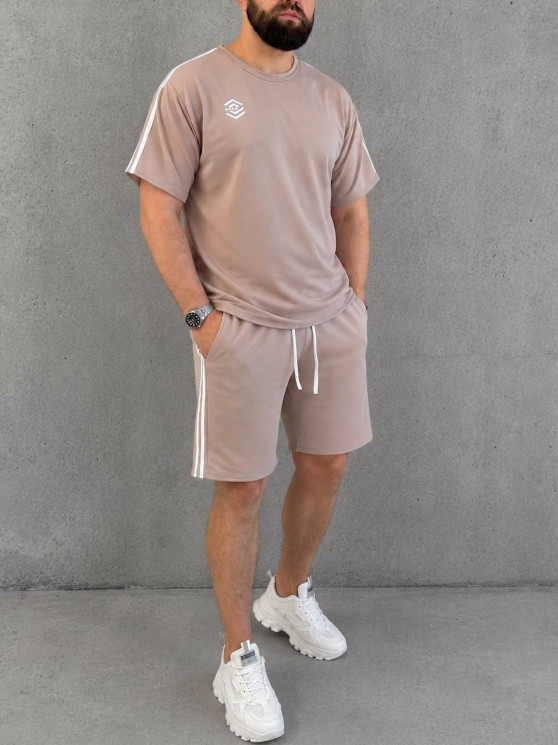 Костюм чоловічий "двійка" з лампасами, двонитка м. 1082 (р: M, L, XL, XXL) №829100 - 