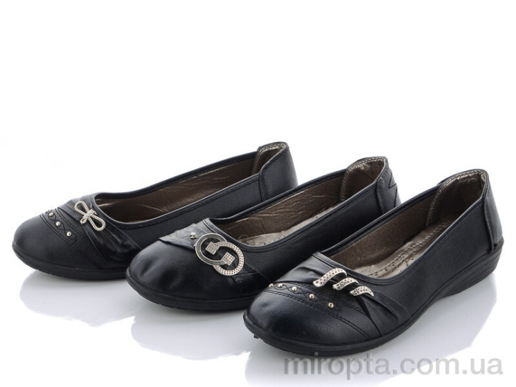 Туфлі Ж mix р: 37-42, в упаковці: 8 пар, купити тільки гуртом - 522797