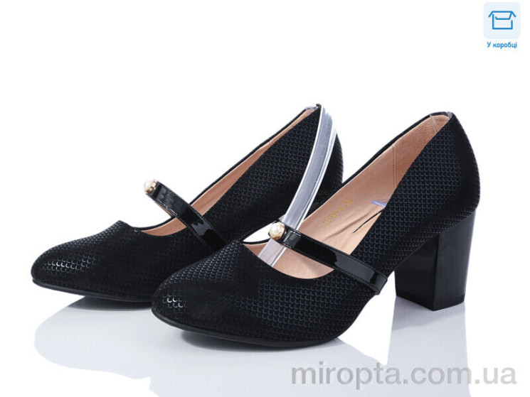Туфлі Y150-9 р: 37-41, в упаковці: 6 пар, купити тільки гуртом - 952494