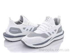 Кросівки S6(996) white-grey р: 39-44, в упаковці: 6 пар, купити тільки гуртом