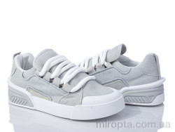 Кеди 143-46 grey р: 36-41, в упаковці: 8 пар, купити тільки гуртом