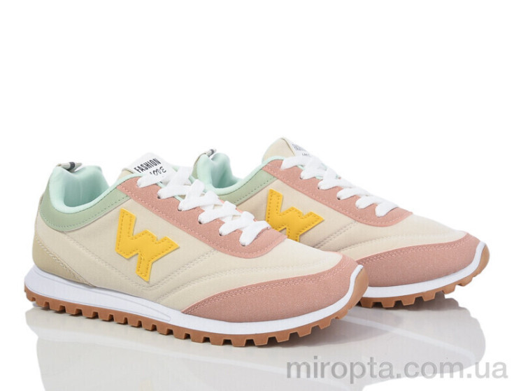 Кросівки 182-56 pink р: 36-41, в упаковці: 8 пар, купити тільки гуртом - 977651
