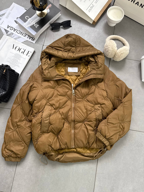Куртка жіноча «єврозима», плащівка + холофайбер м. 18755 (р. 42, 44, 46, 48) №410119 - 
