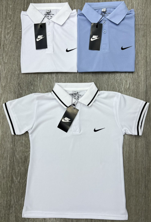 Футболка поло дитяча Nike "316-2" лакоста (р: 6-11 років) 2 кольори, в упаковці 6 шт. №384564 - Spider