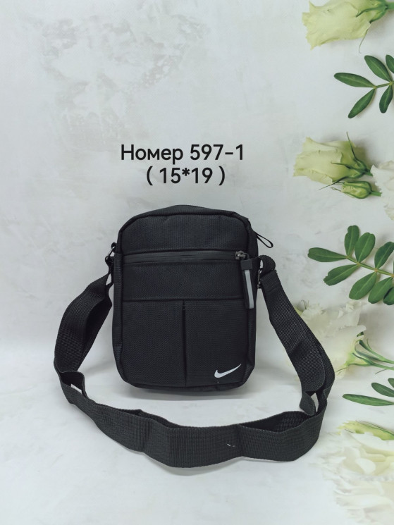 Сумка через плече чоловіча "597-1" текстиль (р. 15*19см) №358283 - Tessa272