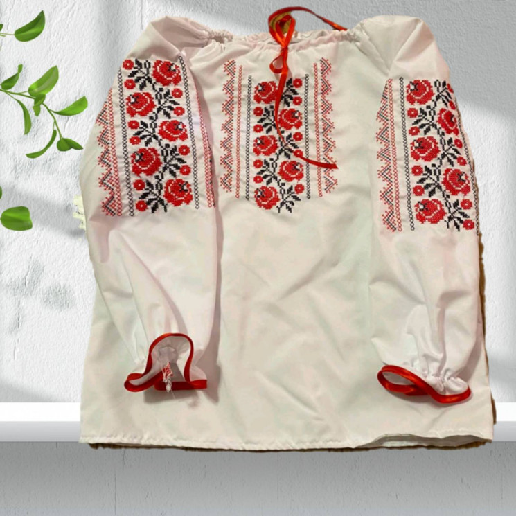 Вишиванка дитяча (розміри: зріст 92-116) в упаковці 5 штук №305072 - Delux 909