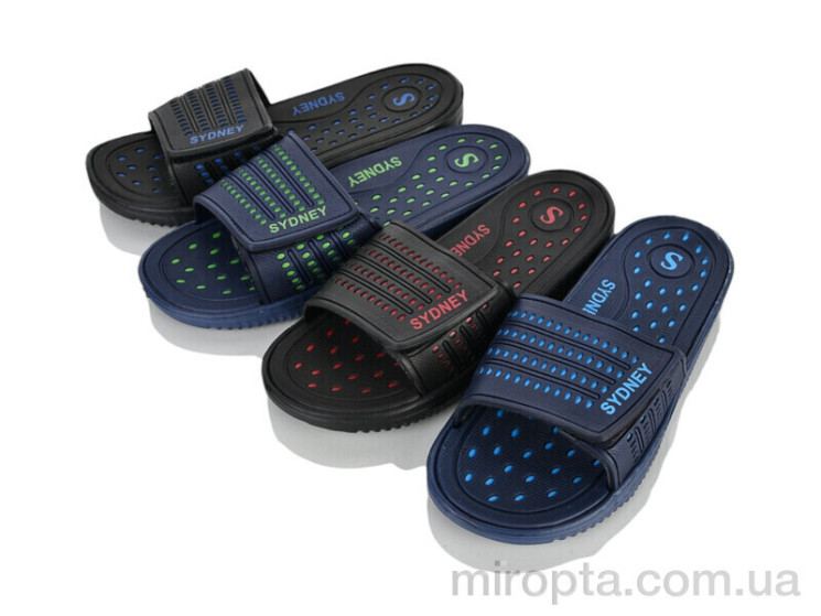 Шльопанці 33752-5 mix (12) р: 40-45, в упаковці: 12 пар, купити тільки гуртом - 1180625