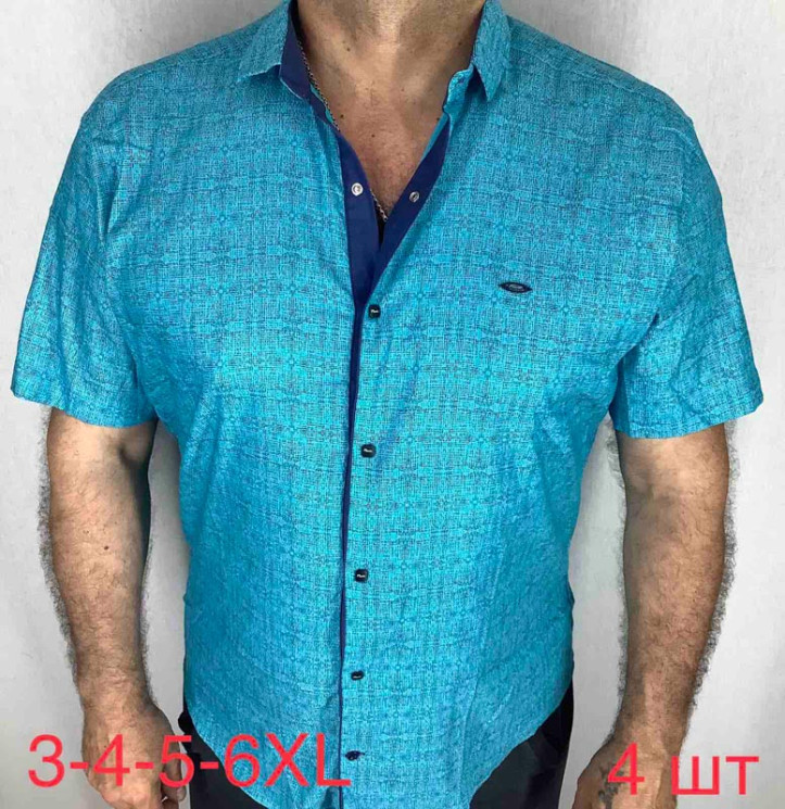 Сорочка Paul Semih р 3XL-6XL Чоловіча Y1640 l.green - Nadiyka BG/PO2161-2162