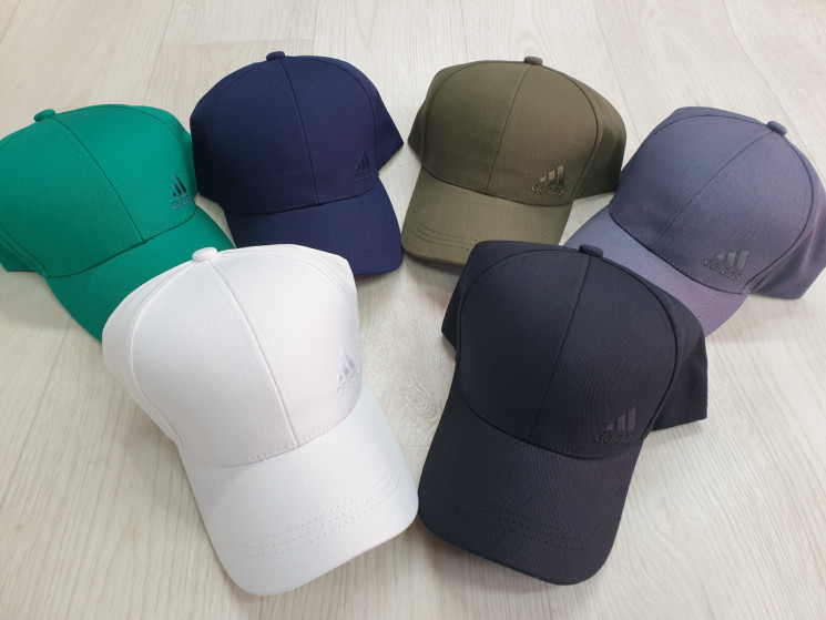 Бейсболка жіноча "Adidas" котон (р: 56-58) мікс кольорів, в упаковці 5 шт. №382305 - Ventil SE 939