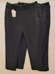 Штани жіночі, трикотаж, хутро, м.С316 (Розмір: 8XL-10XL ), мікс кольорів, в упаковці 6 штук №319968