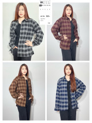 Сорочка жіноча "503" (р: 2XL,3XL,4XL,5XL,6XL) 4 кольори, в упаковці 5 шт. №373559