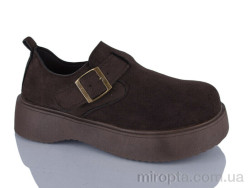 Туфлі Prime KT-202 brown р: 37-40, в упаковці: 8 пар, купити тільки гуртом
