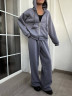 Костюм жіночий, тринитка на флісі, м. 2354 (р: 42-46 (oversized)) №802339 - 