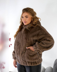 Кардиган жіночий, норка штучна, м. 970 (р: 54-58) №714718